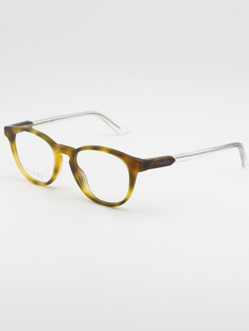 Gucci GG0491O 003 Eyeglasses Havana 49mm Round Frame